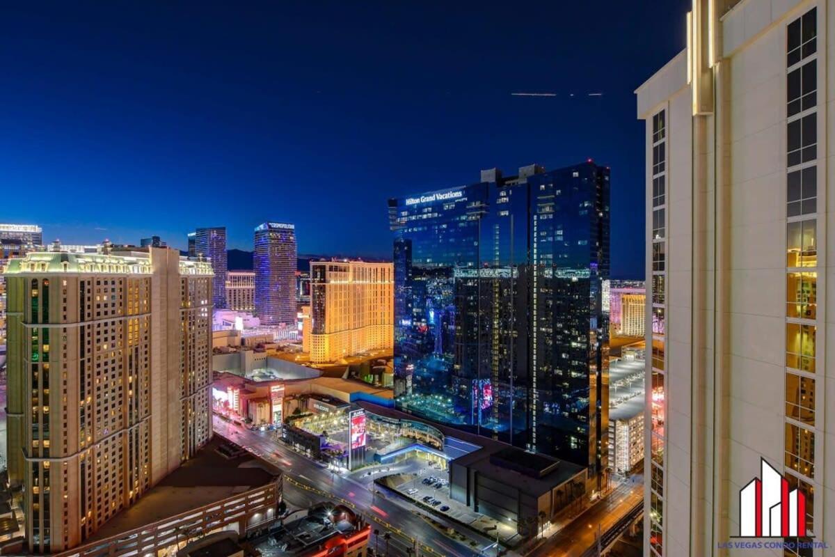 Mgm Signature-33-711 F1 Track & Strip View Balcony Las Vegas Bagian luar foto